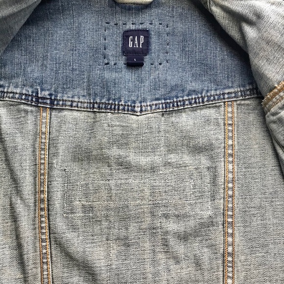 Jean Vest - Wearable Gratitude™ Refashioned WMS LG - Picture 10 of 16